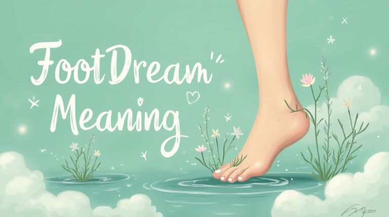 Foot Dream Meaning