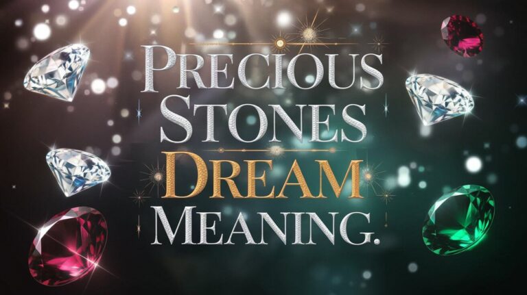 Precious Stones Dream Meaning